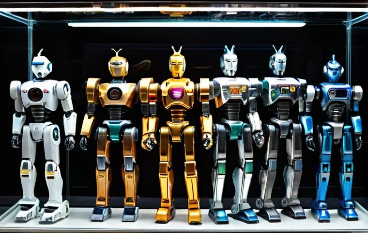 초합금 프라모델 리뷰 - A nostalgic scene featuring a child, approximately 10-12 years old, playing with a vintage "Chogokin... 초합금 프라모델 리뷰 - A nostalgic scene featuring a child, approximately 10-12 years old, playing with a vintage "Chogokin...