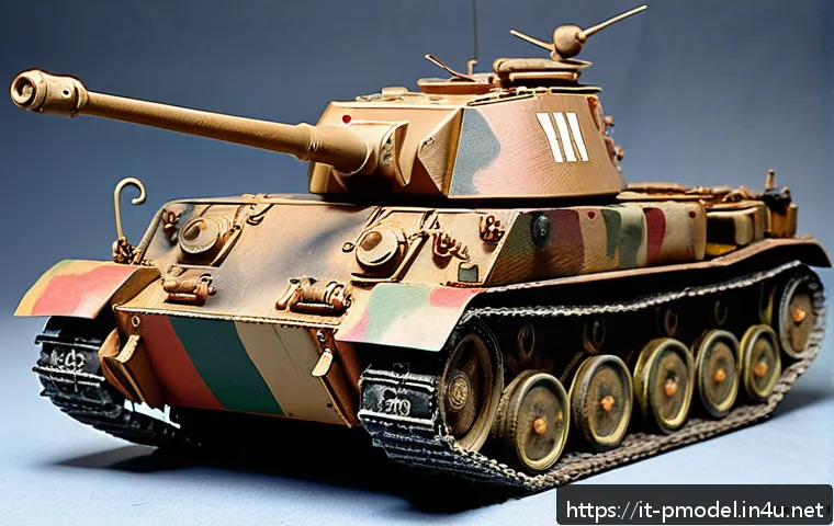 독일군 전차 프라모델 역사 - Highly detailed 1:35 scale German Panzer IV model tank displayed on a wooden base with realistic wea...